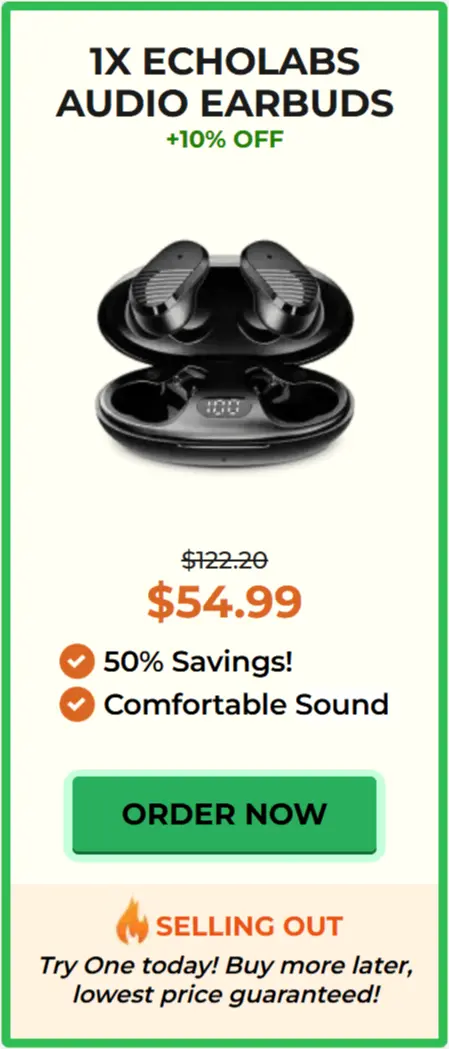 Echo Labs Earbuds package price 